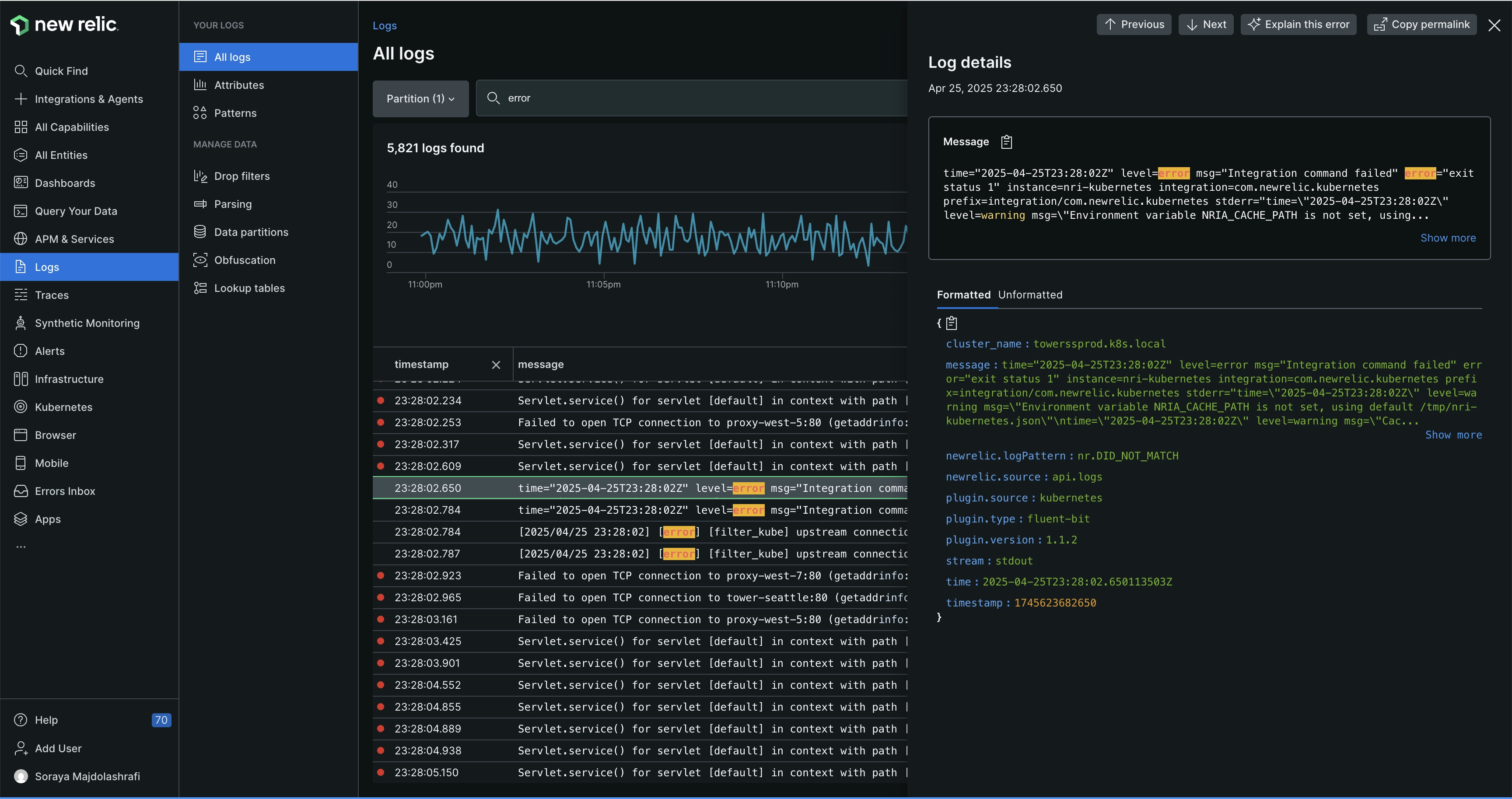 Logs Management